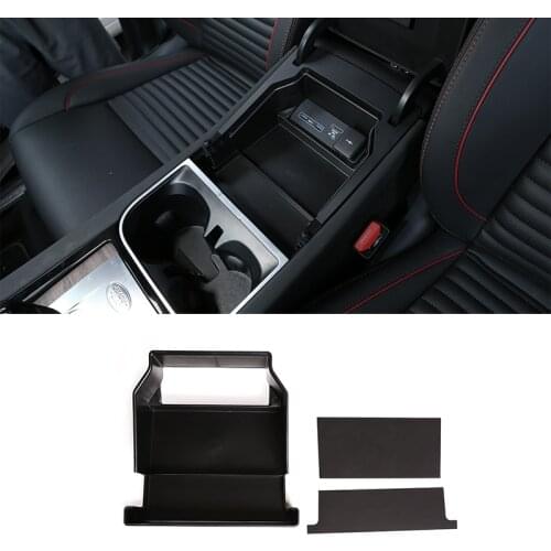 Center Control Storage Box Phone Glove Armrest Box For Land Rover Discovery Sport 2020 Armrest Storage Box Car Accessories 1 Pcs