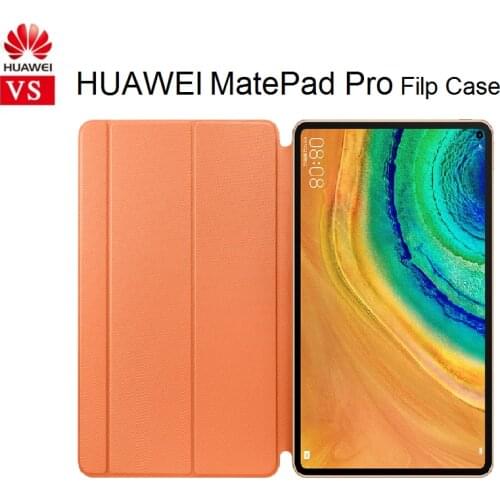 For Huawei MatePad Pro 10.8 Inch Tablet Case PU Leather Slim Folding Flip Stand Cover Tablet Protector MatePad Pro 10.8 Case
