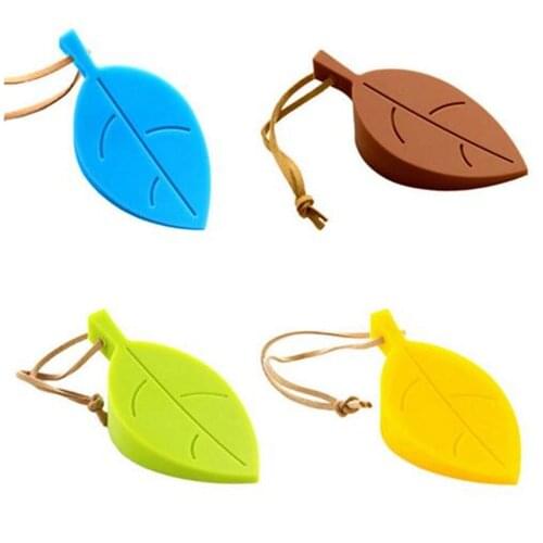 1 PCS Cute Cartoon Leaf Style door stopper Silicon Doorstop safety for baby Home decoration 4 Colors