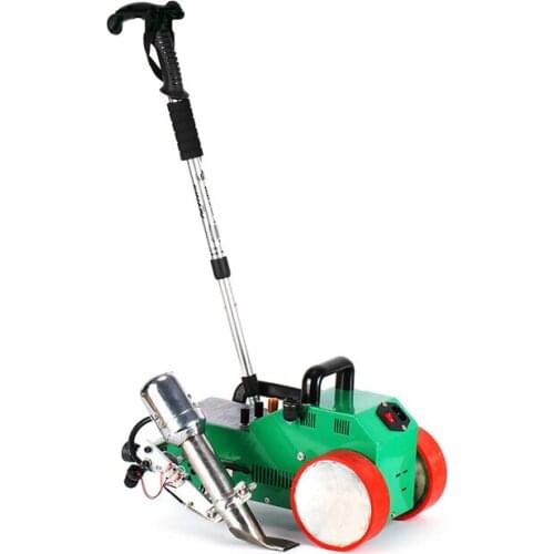 Guangzhou automatic portable high frequency pvc plastic fabric flex banner seam vinyl heat welding machine