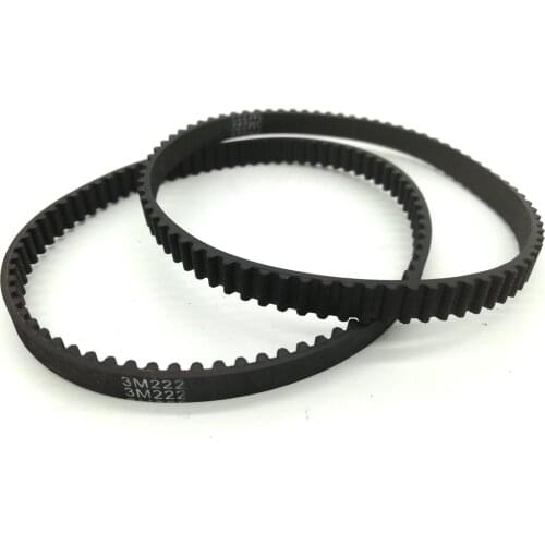 HTD 3M, Timing Belt, Closed-loop, 222mm length, 74 teeth, 6mm width