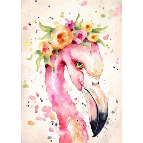 Round diamond painting animal bird and flower DIY diamond embroidery rhinestone cross stitch home decoration handmade gifts