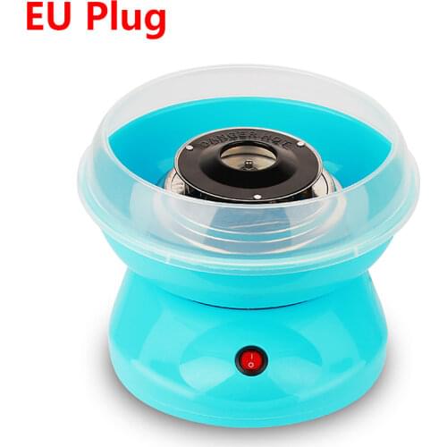 EU Plug Mini Electric DIY Sweet Cotton Candy Maker Cotton Sugar Floss Machine Girl Boy Gift Childrens Day Marshmallow Machine