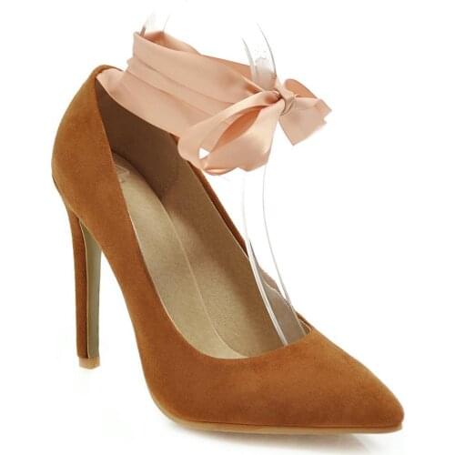 Fashion shoes 2019 age season code 33 - fine with point size 46 shallow mouth ribbon for womens shoes