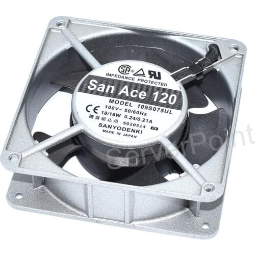New authentic 109S075UL 100V 50 60 Hz 18 16W 0.24-0.21A cooling fan