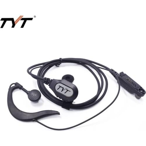 Original TYT Waterproof Headset Earphone For TYT MD-2017 MD-398 VETOMILE V-2017 DMR Walkie Talkie