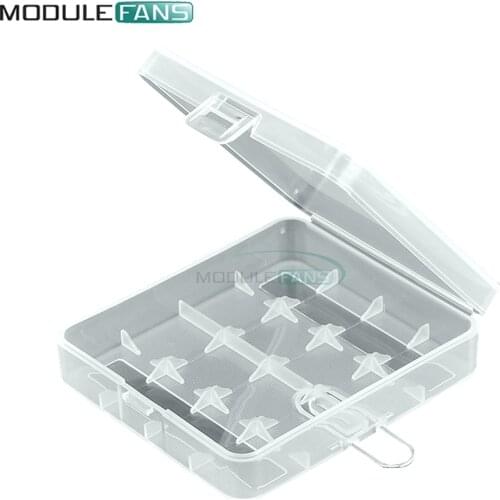 Portable Hard Plastic Battery Case Holder Storage Box for 4x18650 18650 Batterie