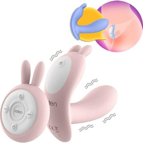 USB 7Speed Wireless Rabbit Vibrator for Woman Clitoris Stimulation Plus G Spot Vibrator, Powerful Dual Motors Sex Toys for Women
