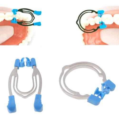 VV 1Pcs Dental Matrix Sectional Contoured Metal Spring Clip Sectional Matrix Rings Forming Clip Sheet Dentisty Tools Instrument