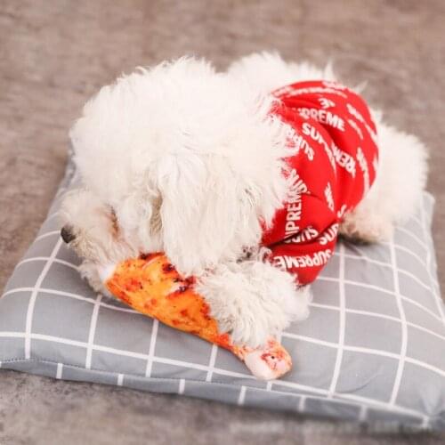 3D Simulated Animals Cartoon Dog Toys Stuffed Squeaking Pet Toy Cute Plush Puzzle for Dogs Cat Chew Squeaker Squeaky Toy for Pet