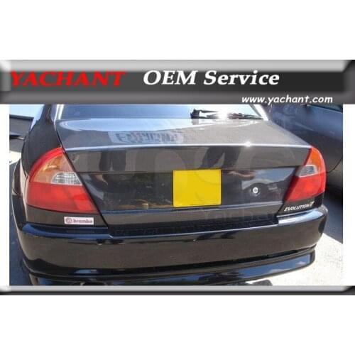 Car-Styling Carbon Fiber Rear Trunk Fit For 1996-2000 Mitsubishi Evolution 4 5 6 EVO 4-6 EVO 6 Style Boot Lid Tailgate