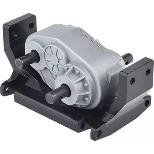Metal Gearbox Transfer Case for 1/10 Gelande II RC4WD Land Rover Defender D90 D110 Wrangler RC Car Accessories