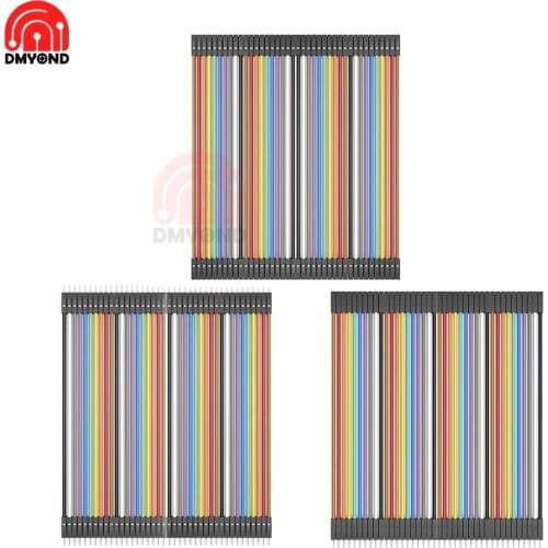 Dupont Line 40Pin 10/15/20/30/40CM Male to Male Female to Male Female to Female Jumper Wire Jumper Copper Wire Dupont Cable