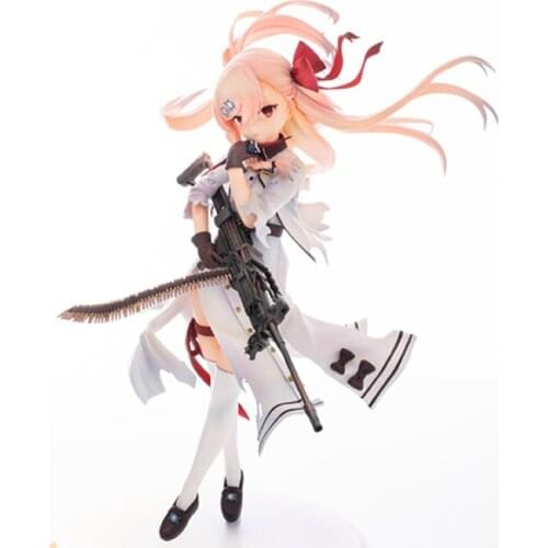 THE ART OF GIRLS'FRONTLINE UNTIL THE STARS Negev Unpainted Resin Figure Unassambled GK White Model Kit W_3421