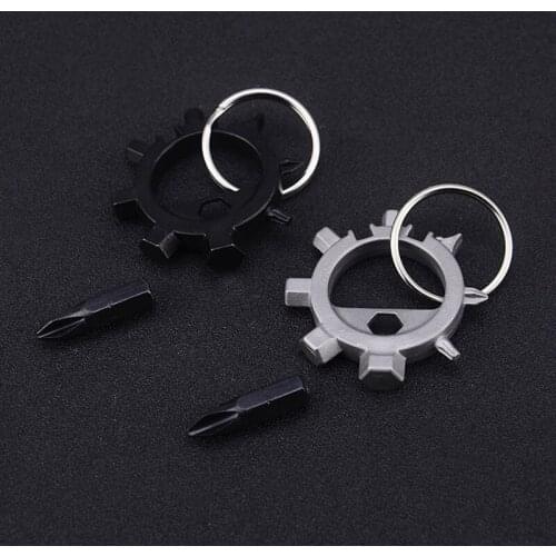 Creative Bicycle Biking Cycling Repairing Outdoor Multifunctional Philips Slotted Screwdriver Multipurpose Multitool Repair Tool