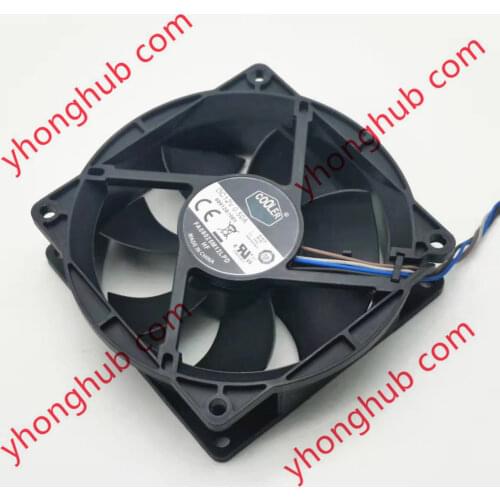 Cooler Master FA08025M12LPD DC 12V 0.50A 92x92x25mm 4-Wire Server Cooling Fan