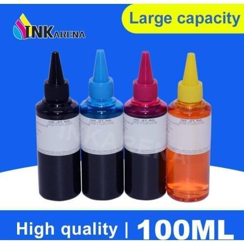 INKARENA 100ml Bottle Ink Refill Kit For Canon Pixma PGI 470 570 450 550 425 525 CLI 471 571 451 551 426 526 Printer Cartridge