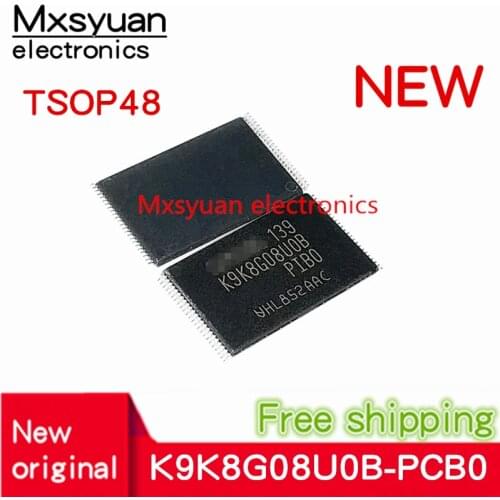 5pcs~20pcs/LOT K9K8G08U0B-PCB0 K9K8G08UOB-PCBO K9K8G08U0B K9K8G08UOB PCB0 TSOP48 New original