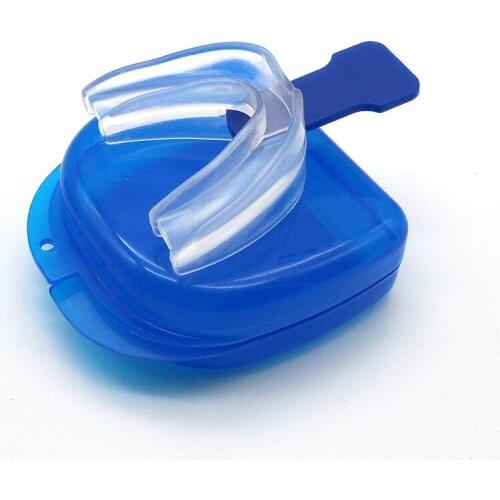 Mouthguard Device Prevent Molars Stop Teeth Grinding Anti Snoring Apnea Guard Bruxism Tray with Box Keep Sleeping Aid Eliminate