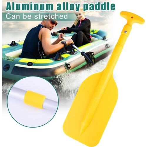Adjustable Aluminum Alloy Paddle Marine Mini Paddle Shoreline Propel Telescoping Stretched Boat Accessories For Rowing Boats