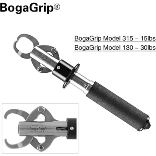 Boga-Grip Fishing Gripper 15LB 30LB 60LB Stainless Steel Fish Lip Grip Handle Grab Carp Fishing Alicate De Pesca Fishing Tackle