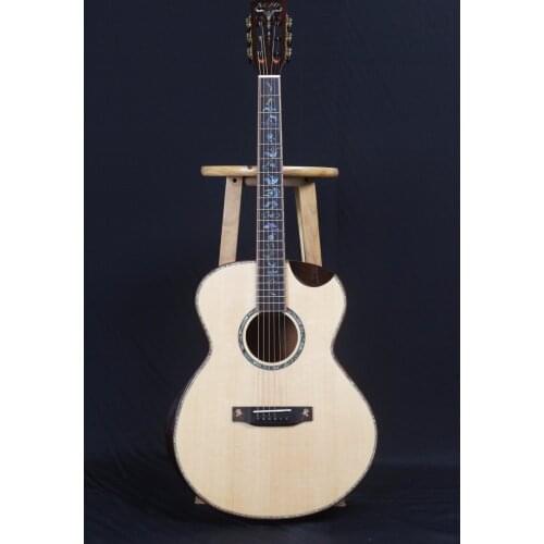 SS3928 Zero full solid wood 39 inch acoustic guitar, acoustic electric guitar, Guitarra acustica