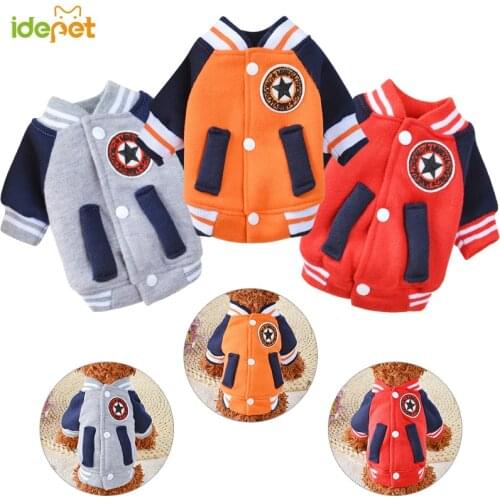 Warm Winter Dog Coat Jacket Fleece Pet Clothes for Small Dog Cool Casual Jacket for Cats Chihuahua Clothes Fleece Coat 25