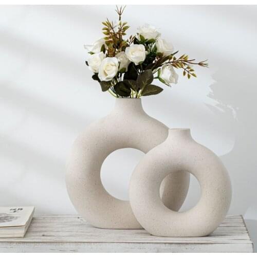 TINGKE Ceramic Flower Vases