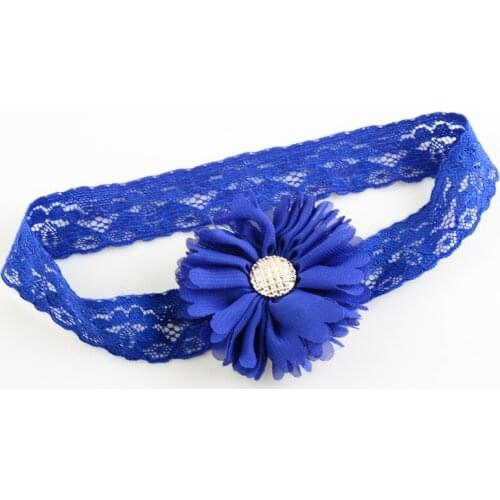 100 pcs/lot , wholesale TUTU flowers on Lace headband