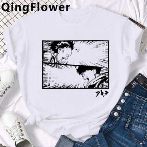 Akira Anime Neo-tokoyo top tees male ulzzang grunge print summer top aesthetic