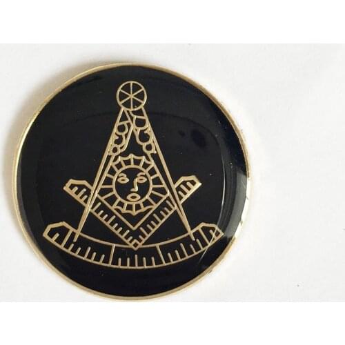 Free Shipping 1pcs Past Master Lapel pin Badge Emblem