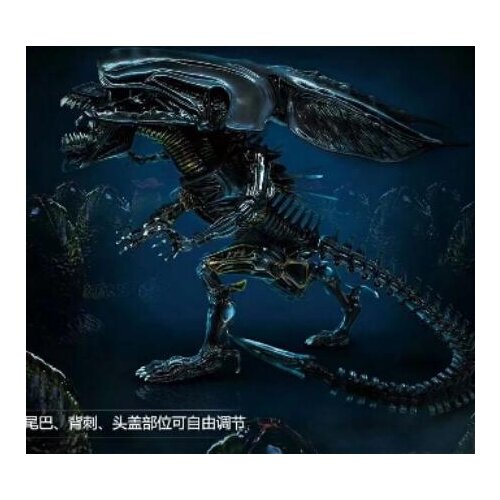 ALIEN Queen Cute Sign Articulated PVC Figure Model Toys 15cm