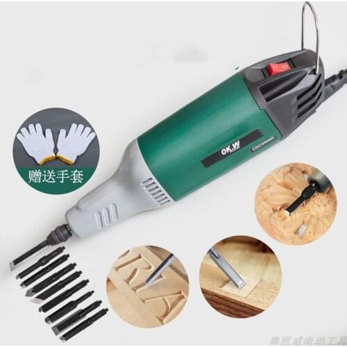 Woodworking engraving machine small hand-held diy handmade bonsai wood carving hand tool set