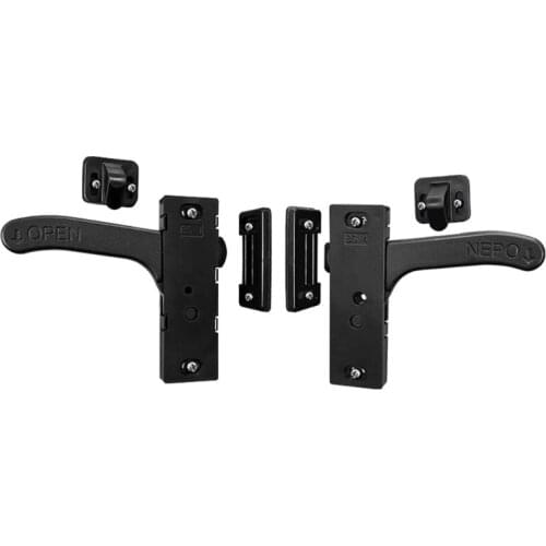 Anti-rust Zinc Alloy Screen Door Latch Handle Used for Cargo Trailer RV Motorhome Entry Door Easy to Install