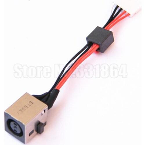 DC AC Power Jack Cable Harness for DELL Inspiron 15R 5520 7520 5525 Vosro 3560 V3560