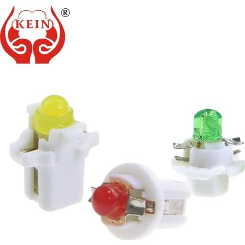 KEIN 10PCS b8.4 led car Light cob b8.4d B8.5 B8.3 509t Dash Board Instrument panel lamp Dashboard Warning Indicator Signal Bulb