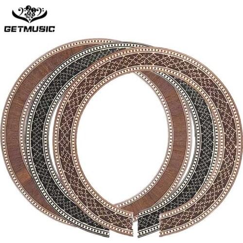 Classic Guitar BassWood Soundhole Rosette Inlay Guitar Body Project Parts