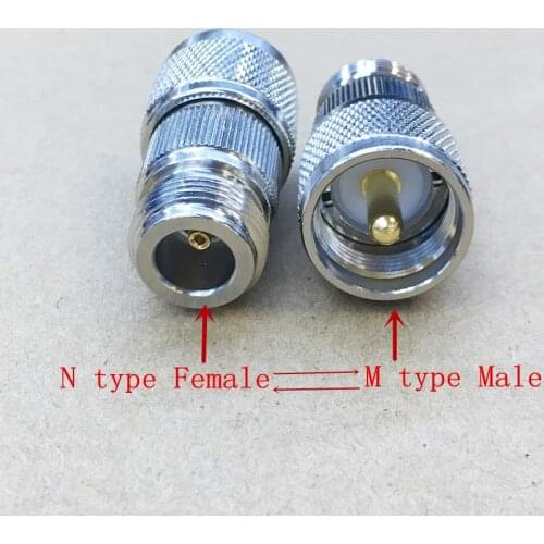 UHF to N RF coaxial Connector SL16 M type male to N type Female adapter PL259 SO239