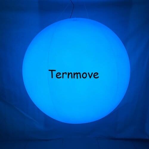 Inflatable LED BallooLed light balloon Party decorations inflatable beach ball Anniversary party supplies inflatable PVC balloon