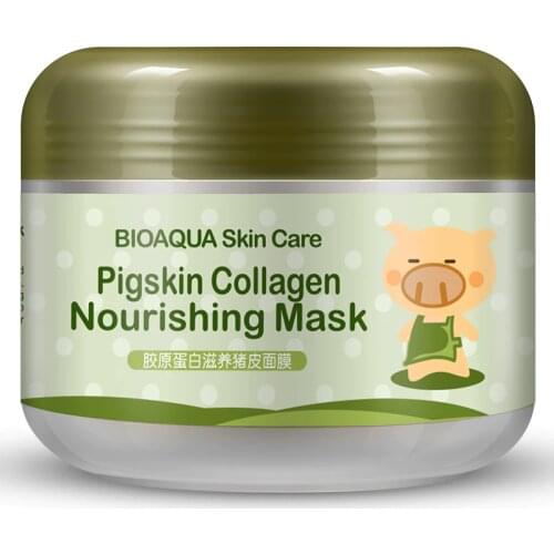 Collagen Whitening And Brightening Facial Mud Mask Face Care Remove Blackhead Moisturizing Improve Acne 1 Pcs