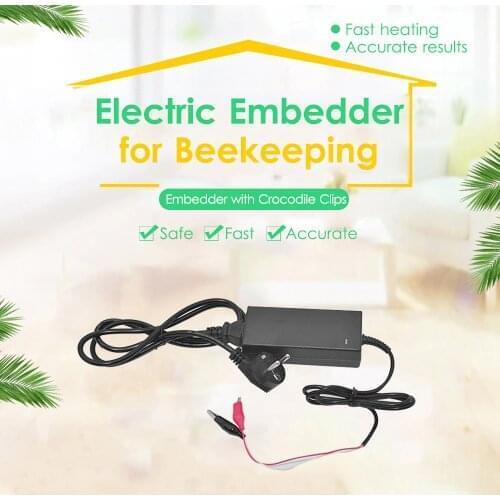 Beekeeping Wax Foundation Embedder Electric Wire Embedder Heating Device Beehive Installer Equipment