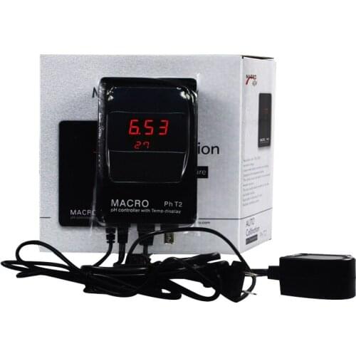 PH Meter Fishbowl PH Controller and Digital Temperature Monitor PH-T2