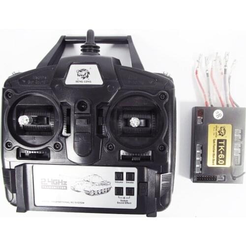 Heng Long Newest 2.4Ghz 6.0S Version RC Radio Controller Main Board Multifunction Unit Frequency Switch for 1/16 RC Tank