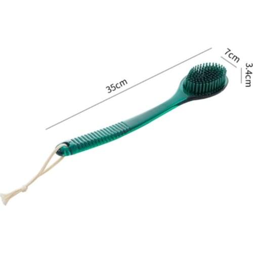 Bath Brush Long Handle Soft Hair Shower Brush Scrub Skin Massage Health Care Shower Rubbing Brush Woman Man Skin Care Body Brush