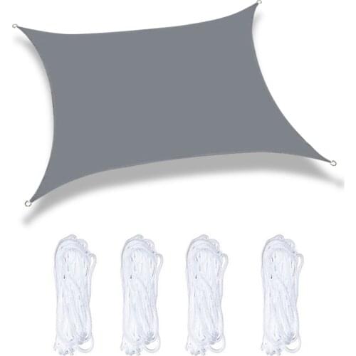 Waterproof Sunshade Sail UV Protection Awning Camping Outdoor Sun Shelter Garden Yard Awnings Car Sunshade Cloth Summer