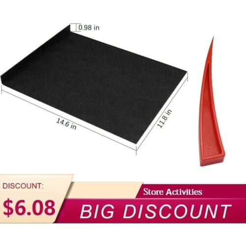 WHDZ Tools Window Guard Protect With Felt Window Curve Wedge For Car Repair Paintless Dent Removal Tools Pump Wedge