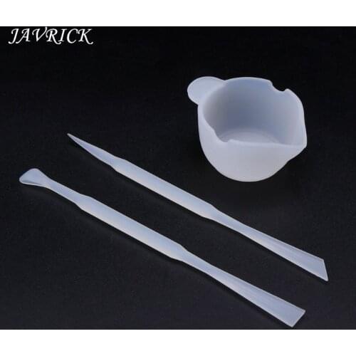 1 Set Mix Cup Silicone Mold Epoxy Resin Tools DIY Jewelry Making Stick Handmade Accessories