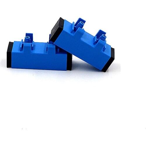 SC Single-mode Fiber Coupler Snap-in Simplex Flange Rotating Butt Joint SC/UPC Fiber Optic Adapter Wholesale Low Price