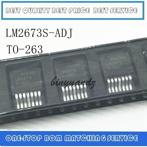 5PCS/LOT LM2673S-ADJ LM2673 S-ADJ TO-263 Best quality