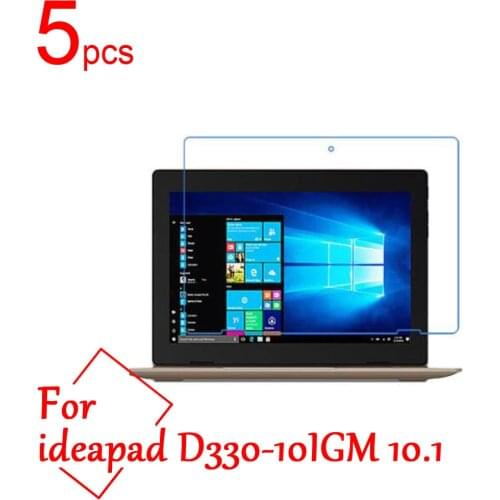 5pcs Ultra Clear glossy/Matte/Nano LCD Screen Protectors Cover For Lenovo Ideapad D330-101GM 10.1" laptop Tablet Protective Film